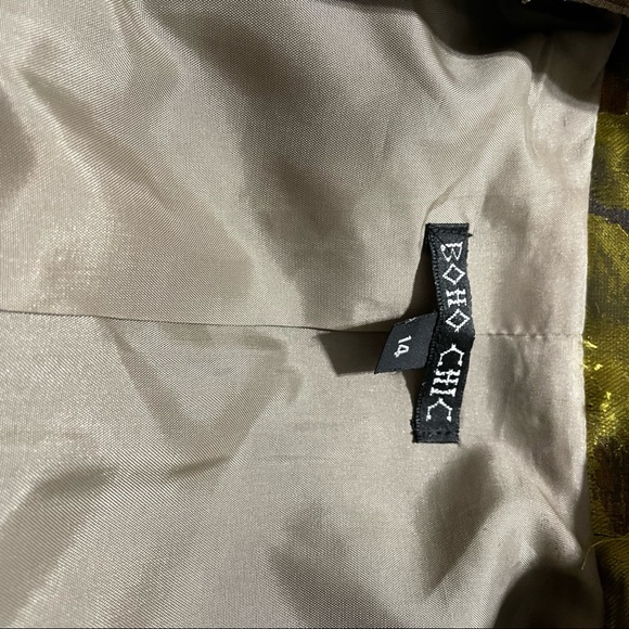 Boho Chic Cute Coat! Size 14 - Picture 7 of 7